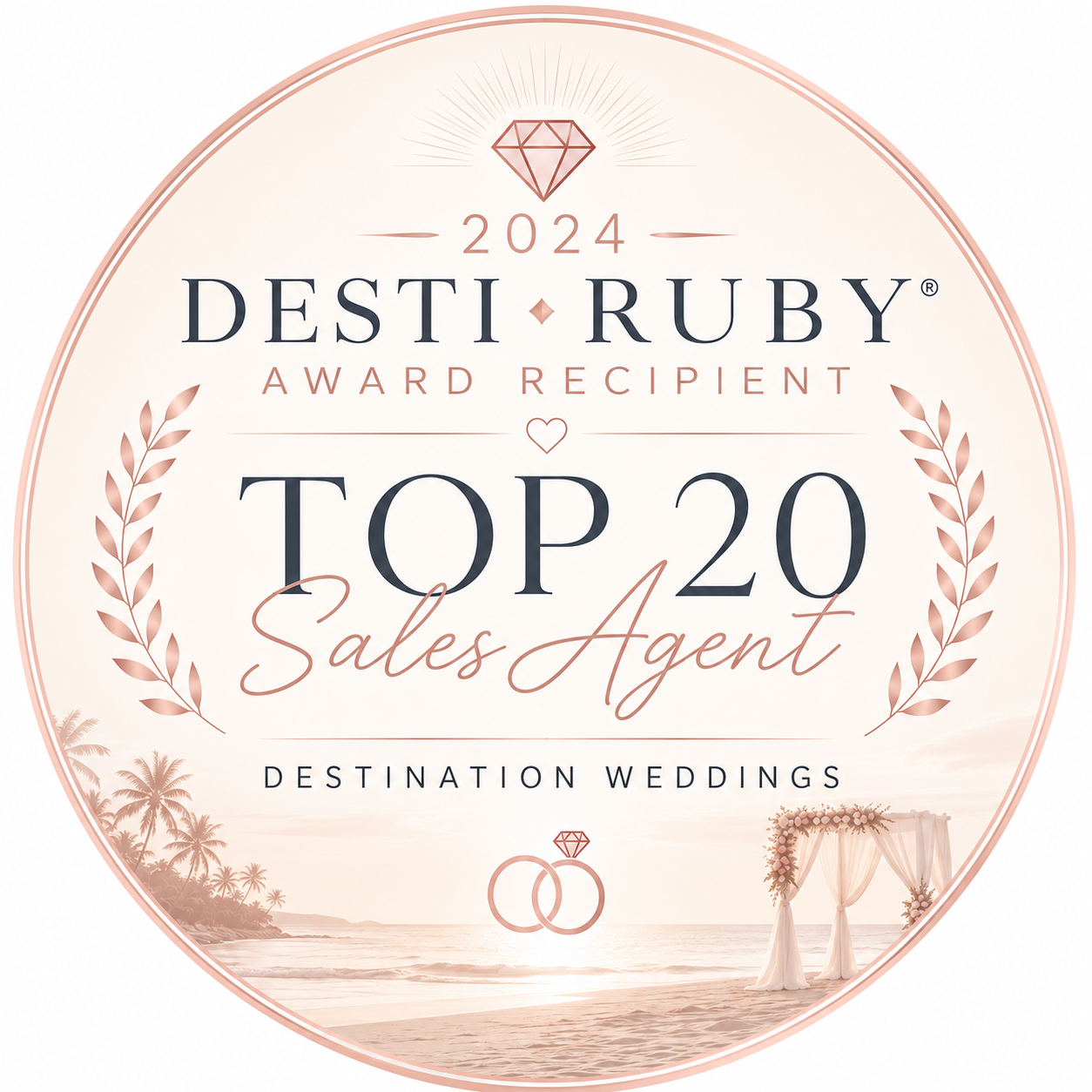 2024 Desti-Ruby Top 20 Sales Agent
